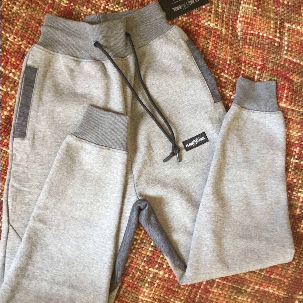 Flag Nor Fail performance joggers NWT